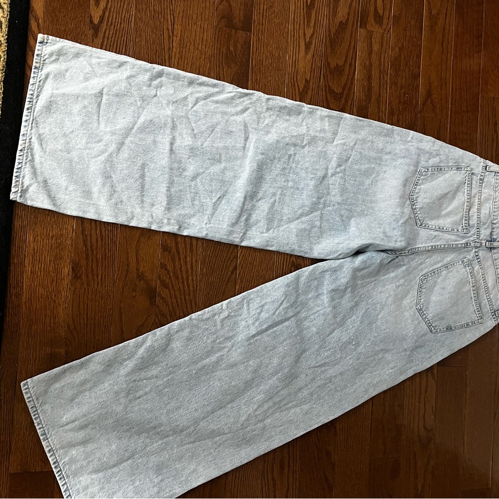 Forever 21 Light Blue Flare Jeans - Picture 2 of 8